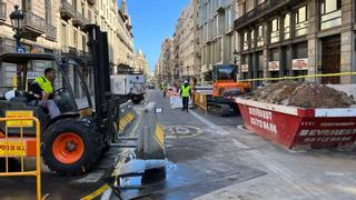 Remodelación de Via Laietana de Barcelona: cómo afectan al tráfico las obras que comienzan este domingo