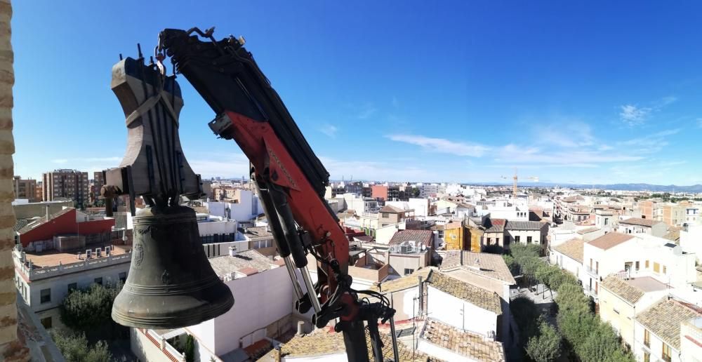 Restauración de las campanas de Alboraia.