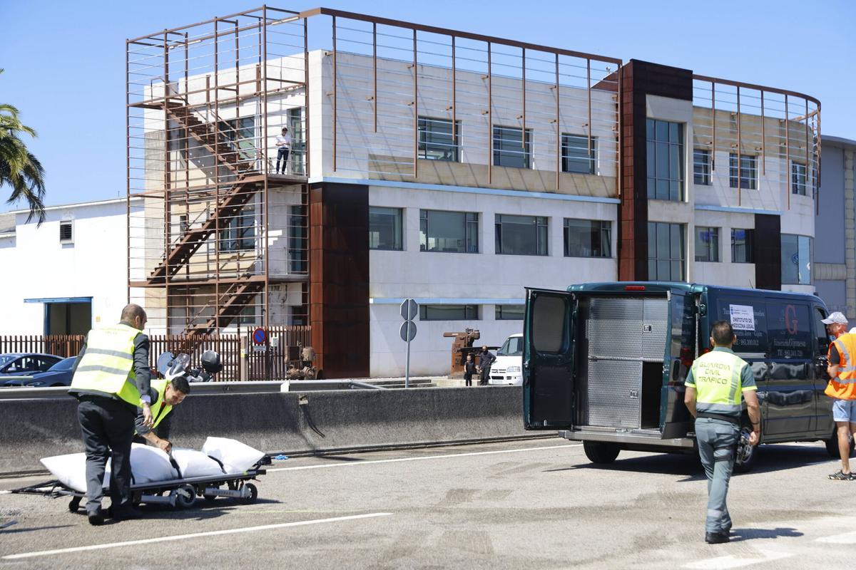 Accidente mortal en Gijón