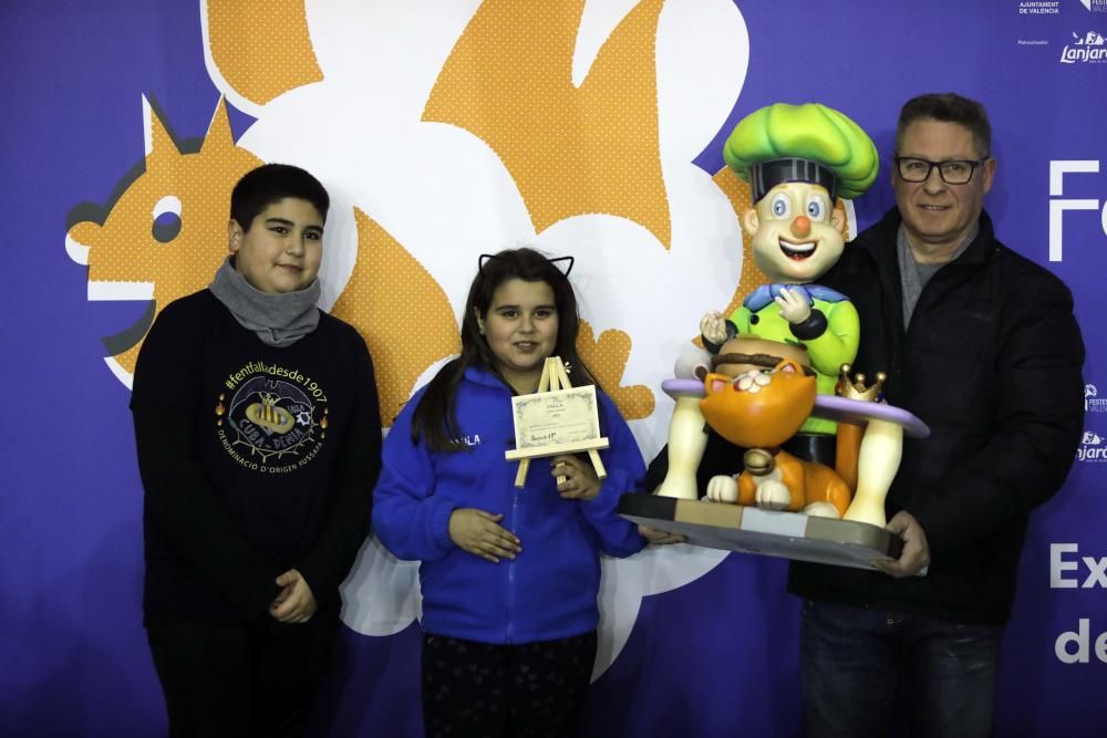 Primera jornada de entrega de ninots de las Fallas 2020