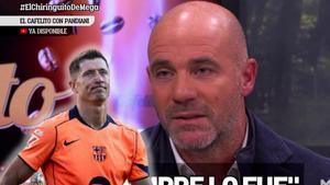 Walter Pandiani, sobre Robert Lewandowski.
