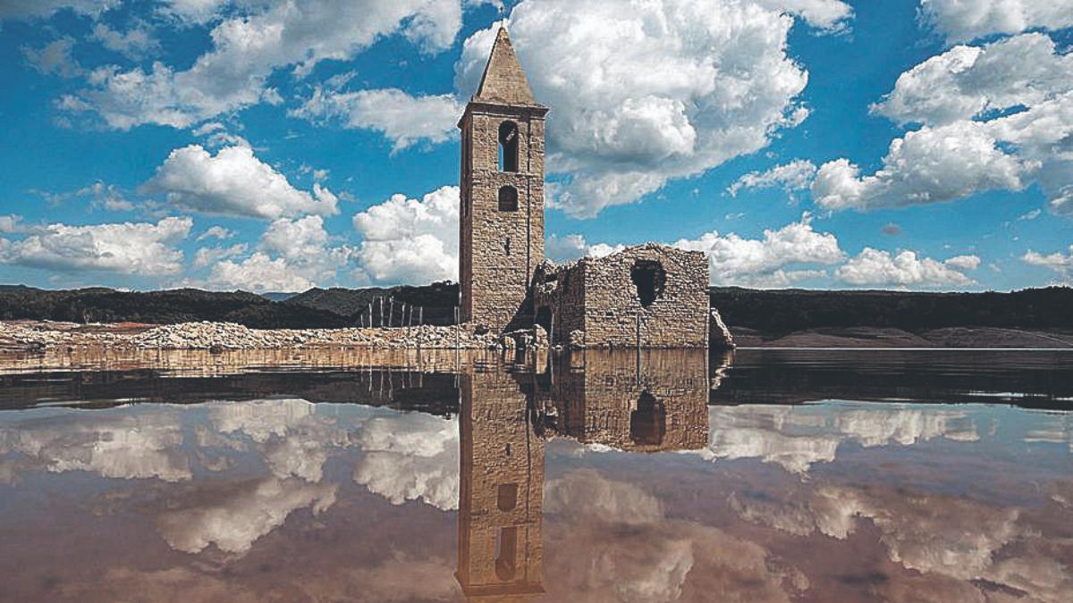 La iglesia de Sant Román de Sau, en la provincia de Girona, en Cataluña.