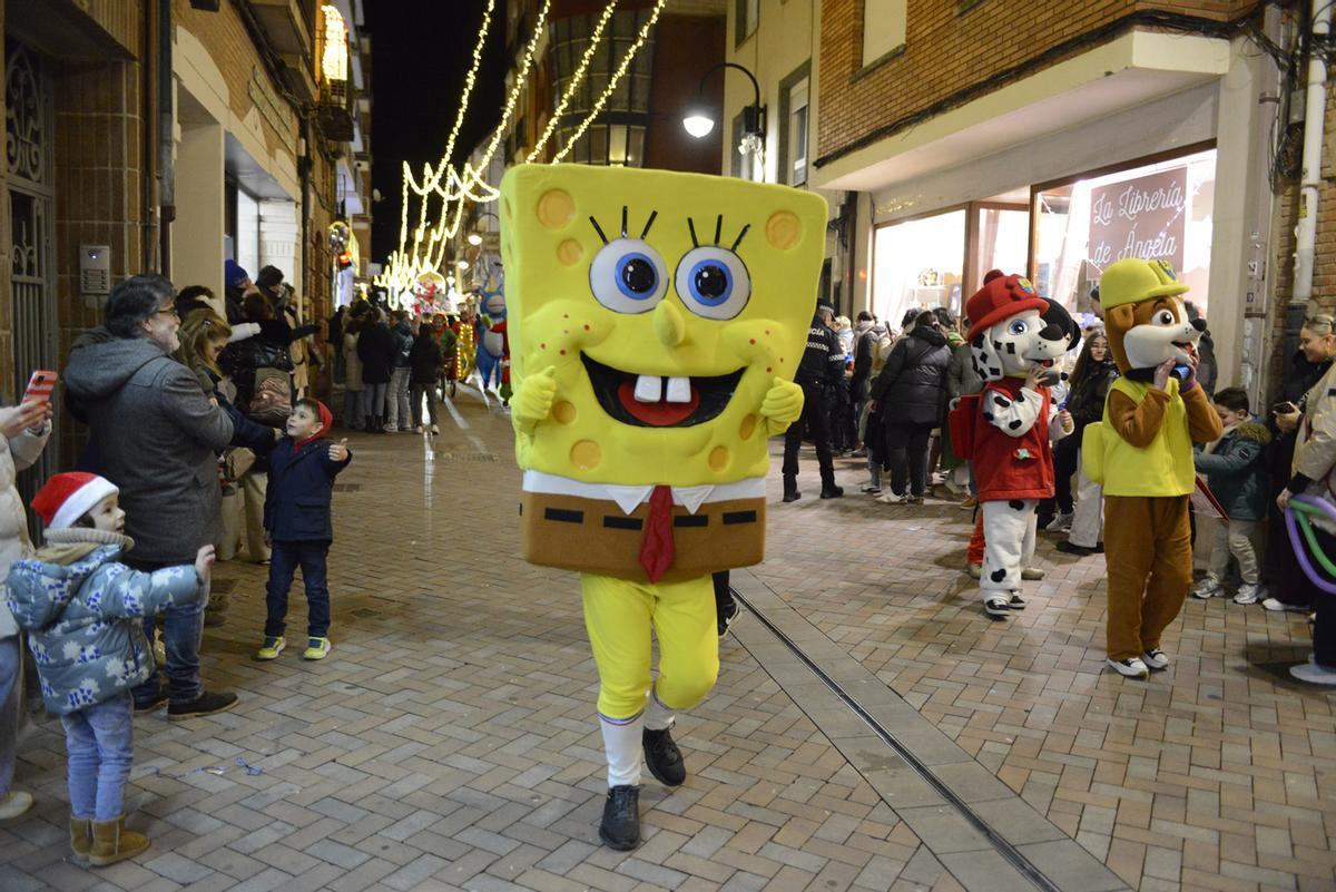 GALERÍA | Papá Noel anticipa su visita a Benavente