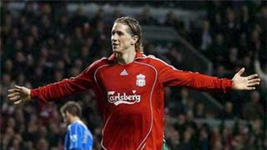 Torres, elegido mejor jugador joven del Liverpool