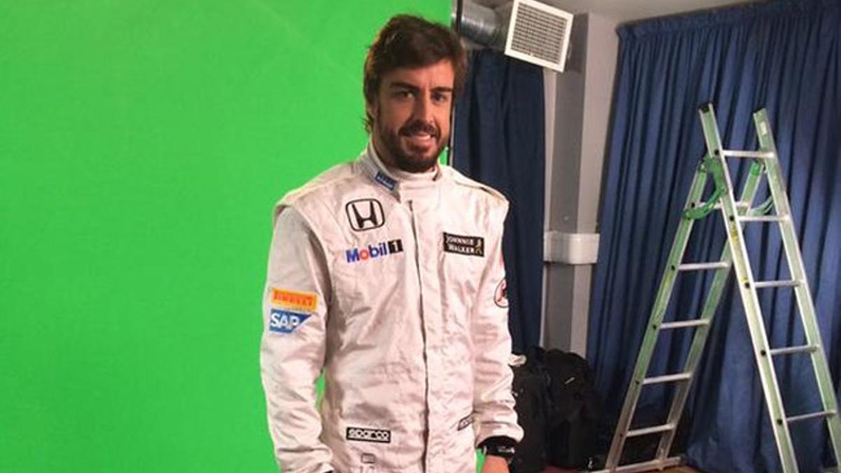 Alonso ya luce como piloto de McLaren