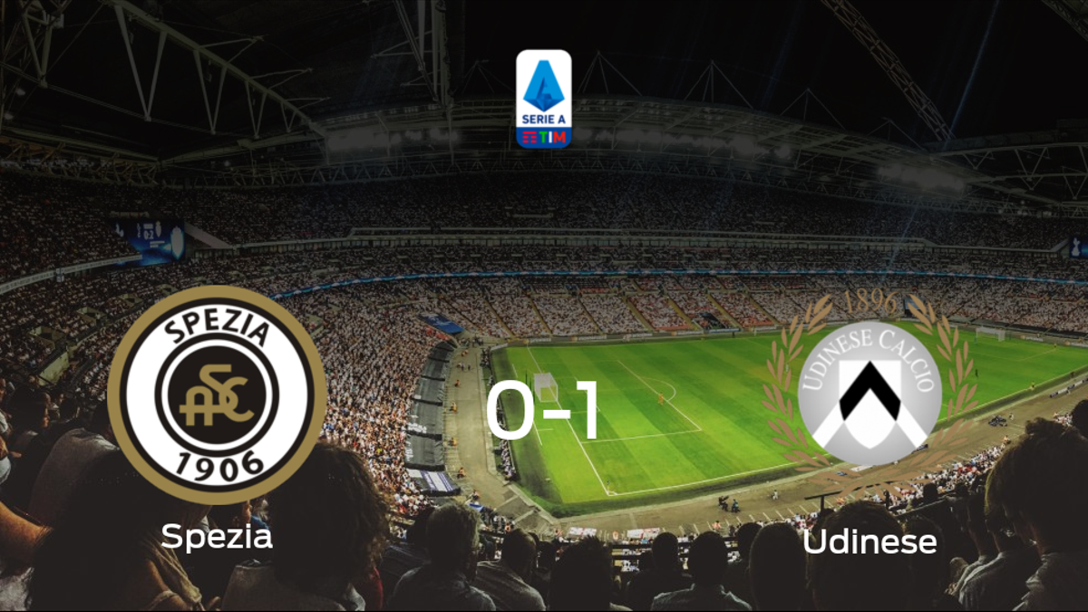 El Udinese se impone al Spezia Calcio y consigue los tres puntos (0-1)