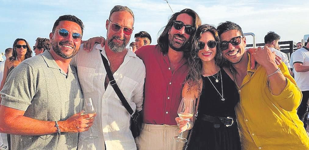 José Manuel García, Víctor Roig, Facundo Allende, Sabrina Mota y Carlos Mármol.