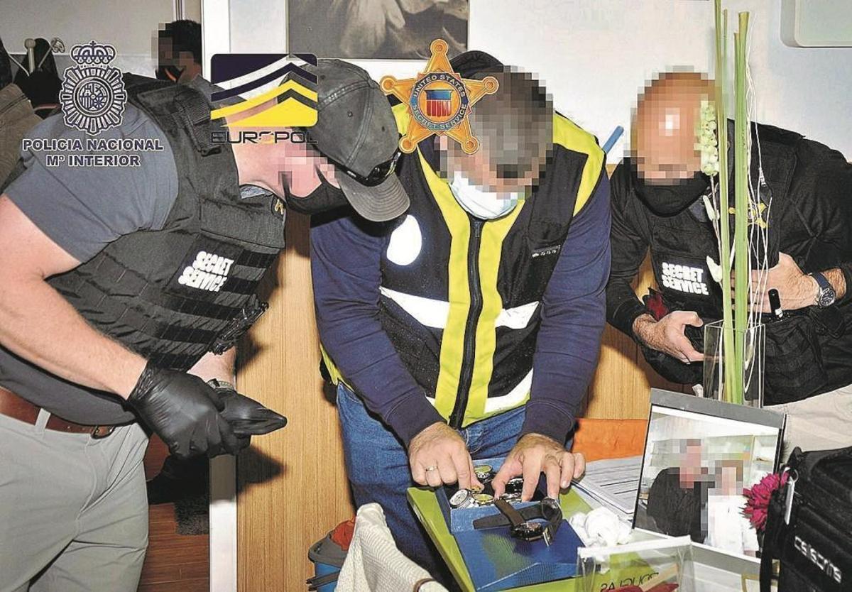 Miajadas, centro de una banda que creaba empresas fantasma en EEUU