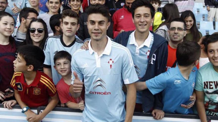 José Naranjo, en su presentación con el Celta de Vigo