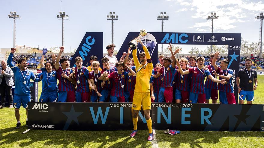 El MIC Football s&#039;acomiada a Palamós amb les victòries del FC Barcelona i Athletic Club