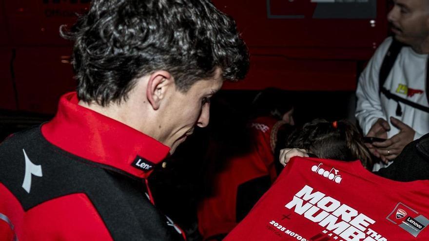 Marc Márquez ya está en València para el GP Motul de la Comunitat Valenciana