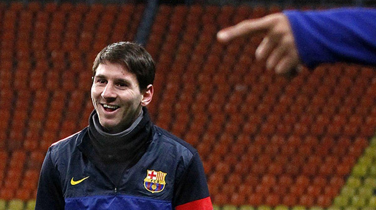 El técnico azulgrana reitera que Messi no juega pensando en récords.