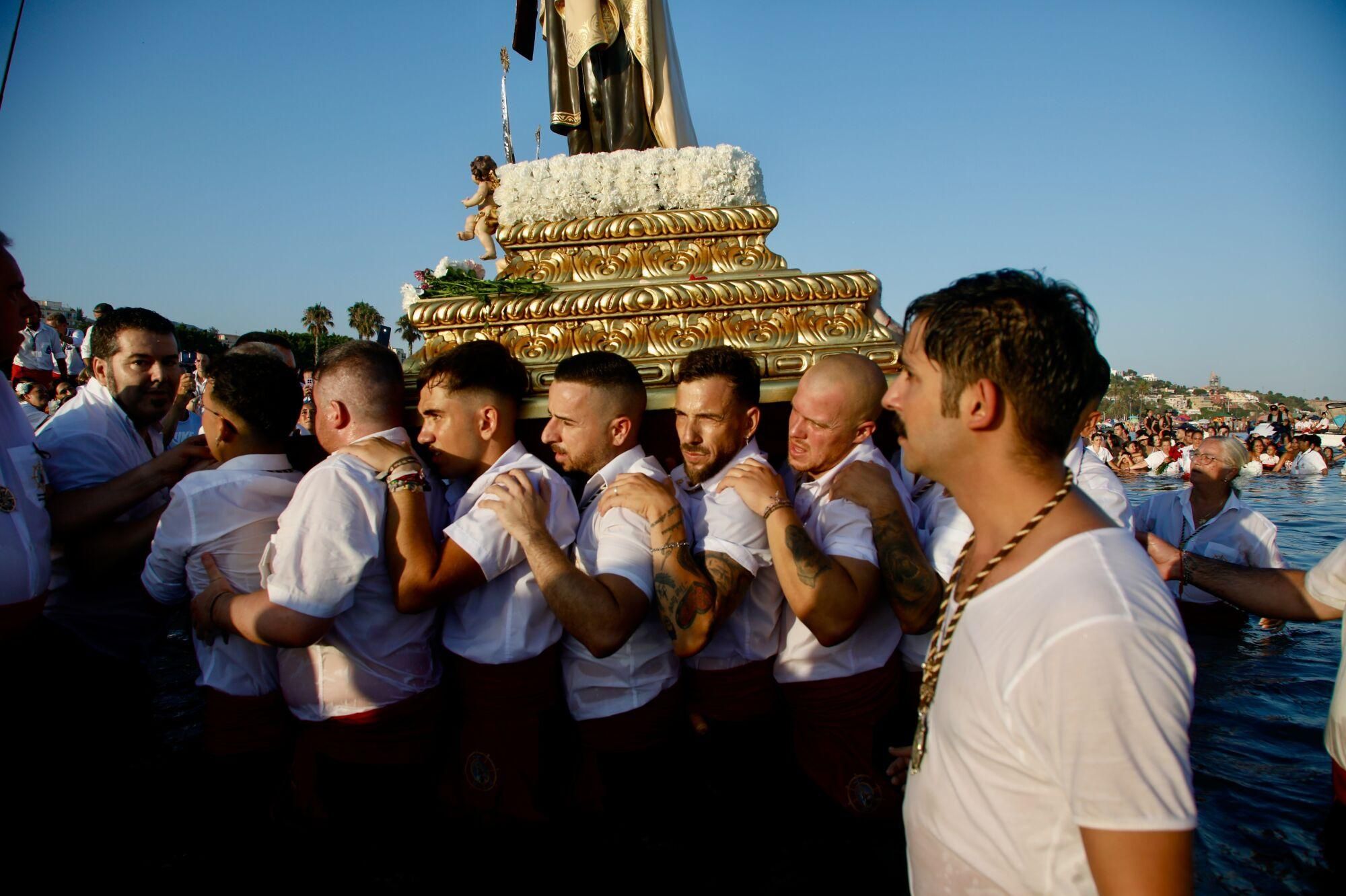 Procesión de la Virgen del Carmen de la barriada de El Palo
