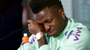 Este es el momento en el que Vinicius rompe a llorar por el racismo: Sólo quiero jugar al fútbol