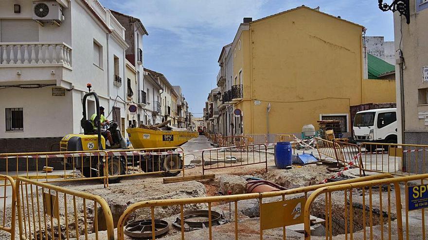 Imagen de esta semana del estado de las obras.