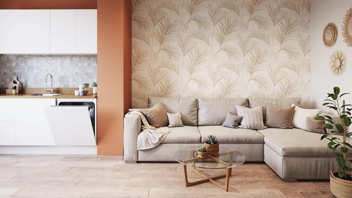 Papel pintado Leroy Merlín | Se trata de un elemento decorativo que te permitirá cambiar cualquier habitación