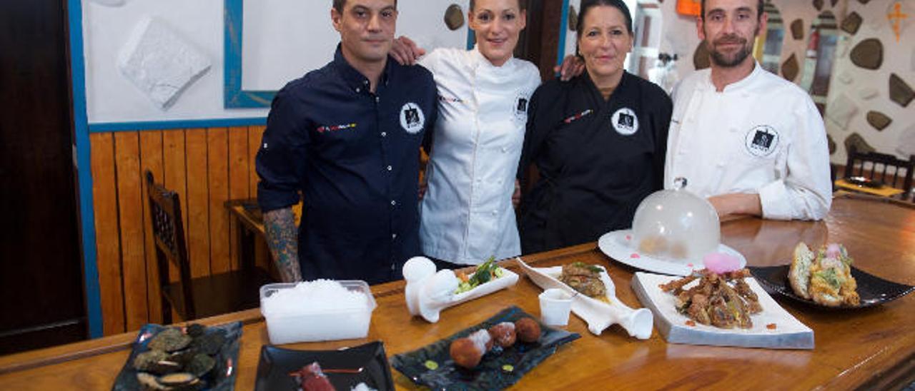 Los chefs majoreros que competirán en el III Salón Gastronómico.