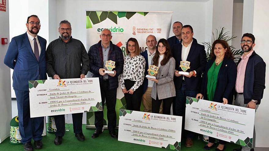 San Vicente, El Campello y Altea, premiados por reciclar