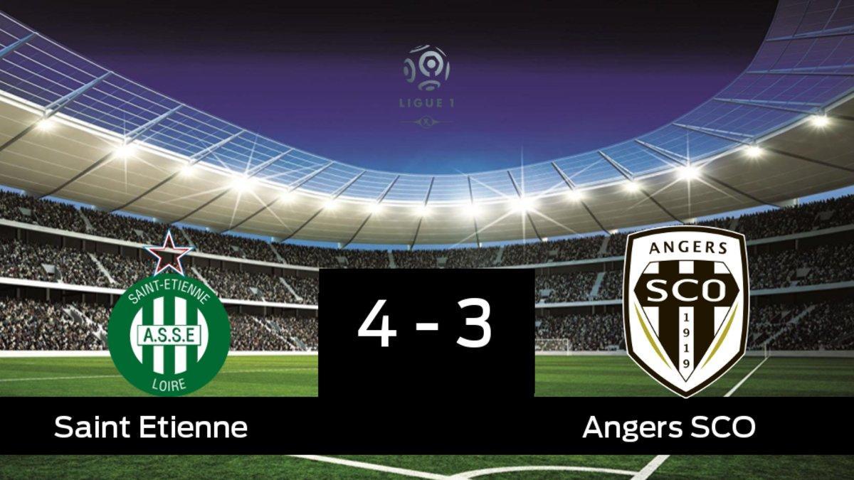 El Saint Etienne gana en el Stade Geoffroy-Guichard al Angers SCO