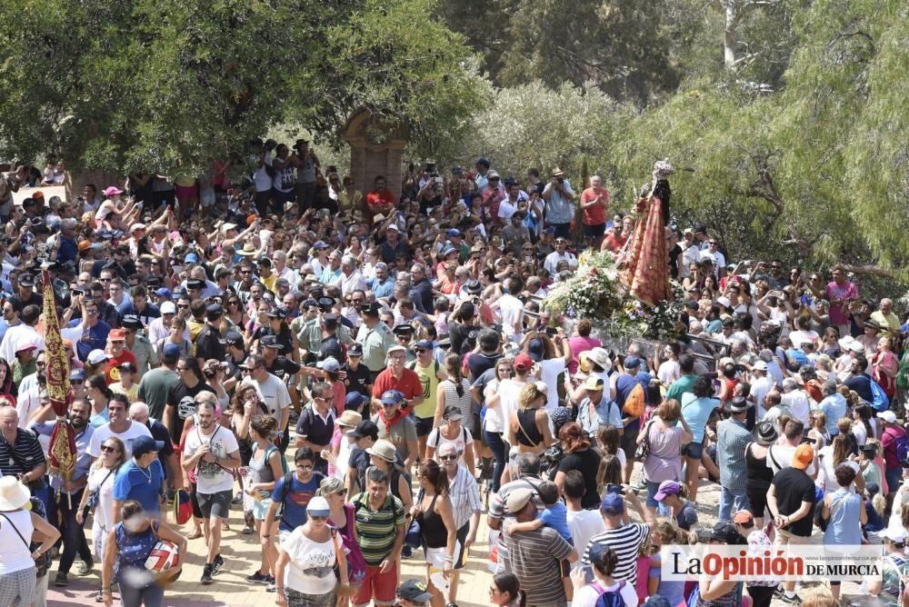 Romería de la Virgen de la Fuensanta: Llegada al S