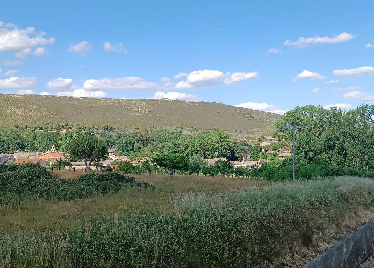 Vista de Cabañas de Aliste y su entorno.  | CH. S.