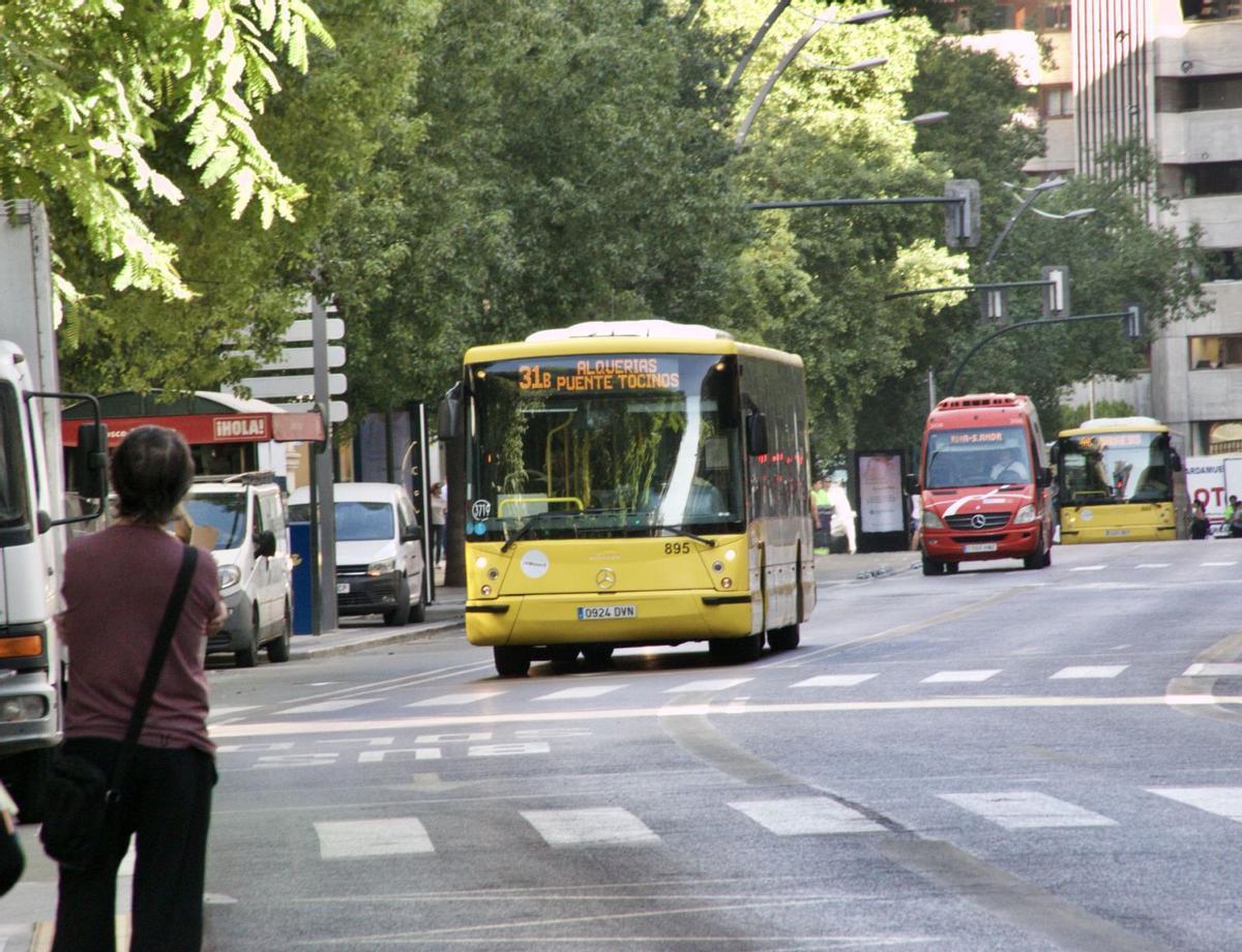 Autobuses en Murcia