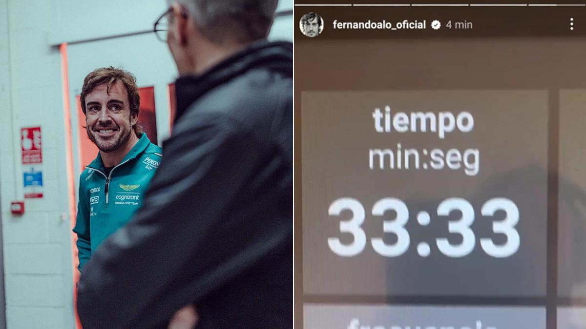 Alonso y sus seguidores han viralizado el número '33'