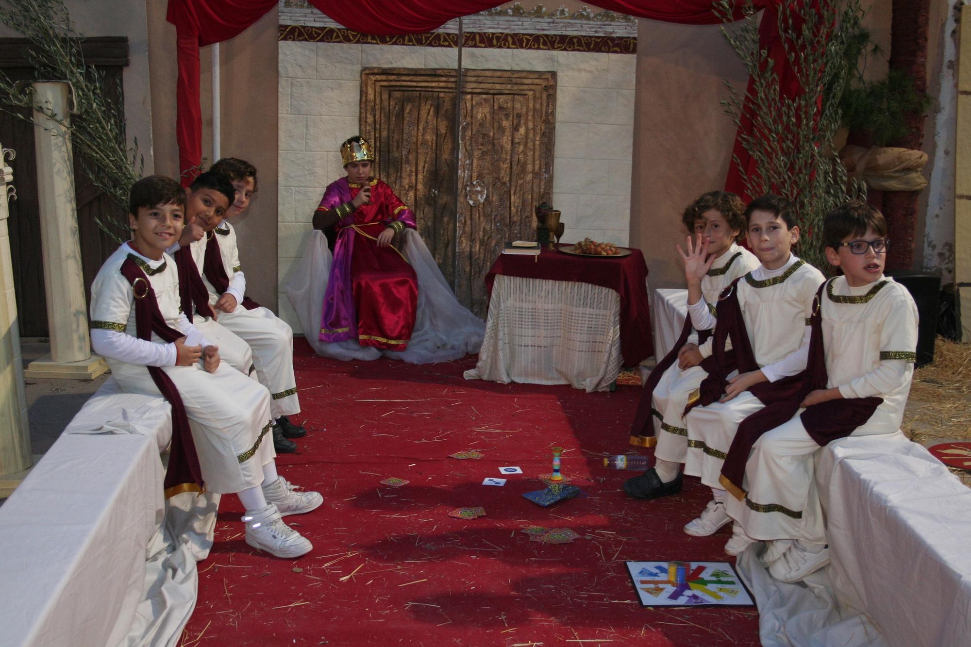 Belén Viviente del colegio San Francisco de Lorca