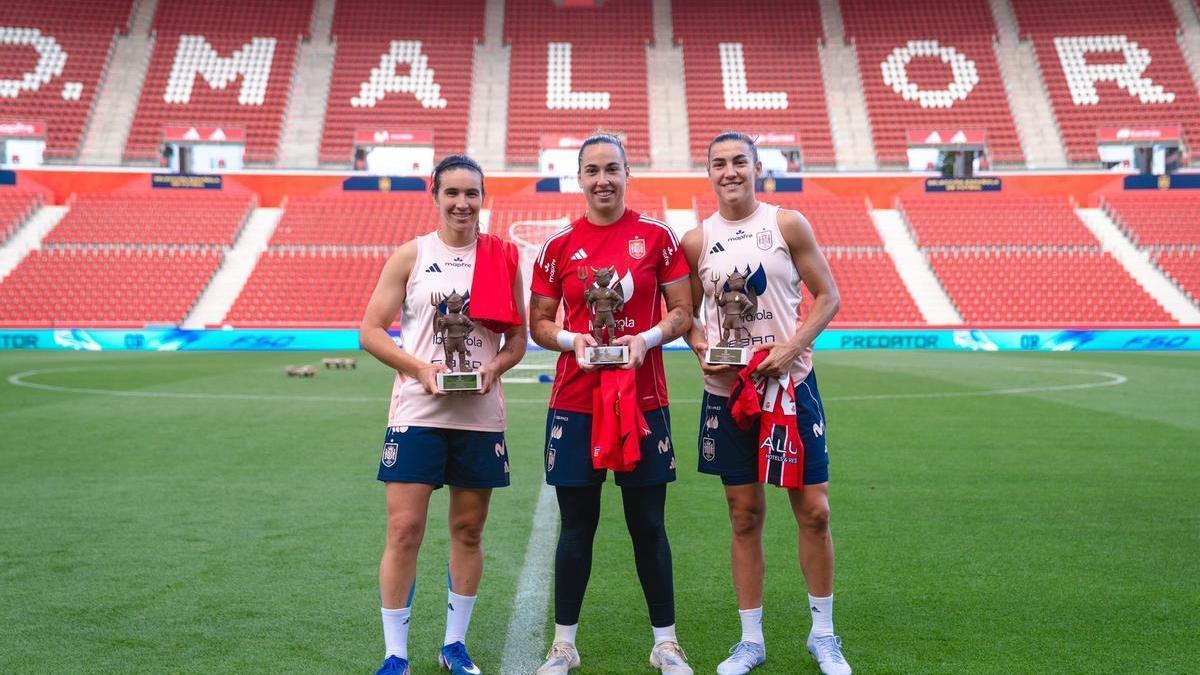 RCD Mallorca. Selección española femenina de fútbol