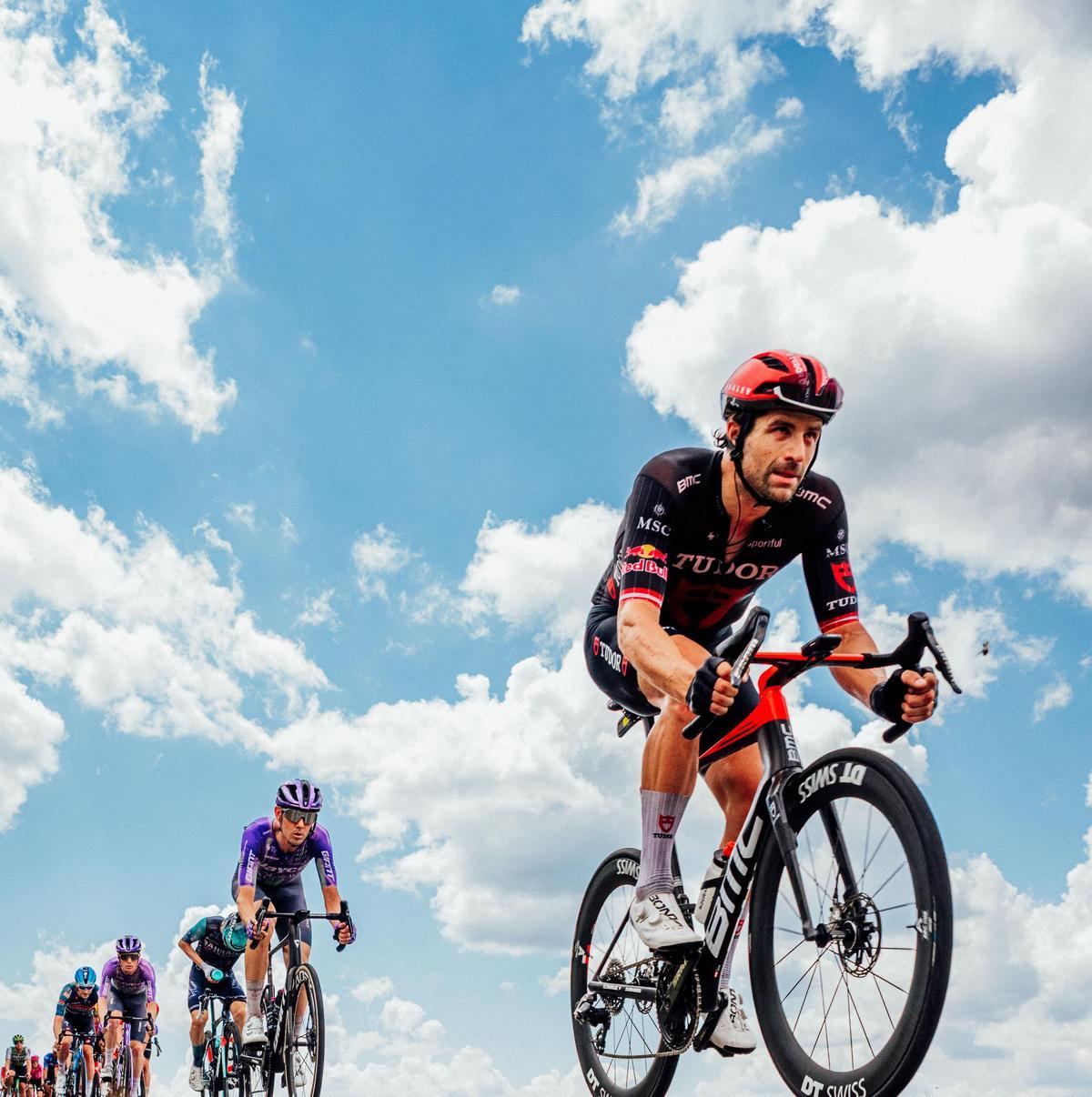 El Tudor Pro Cycling Team, durante la etapa 14 del Tour de Francia 2026