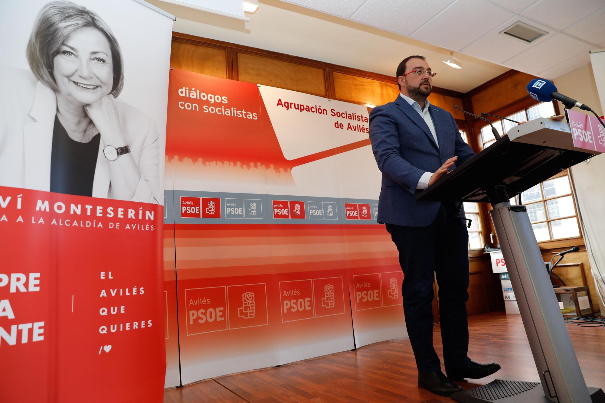 En Imágenes: Proclamación de Mariví Monteserín como candidata del PSOE de Avilés