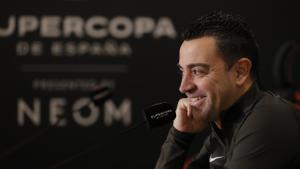 La rueda de prensa completa de Xavi Hernández en la previa de la final de la Supercopa