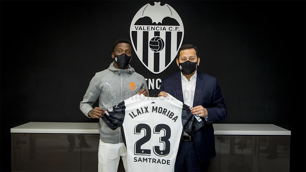 Ilaix Moriba, nuevo jugador del Valencia: "Siempre lo doy todo en el campo"