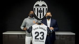 Ilaix Moriba, nuevo jugador del Valencia: Siempre lo doy todo en el campo