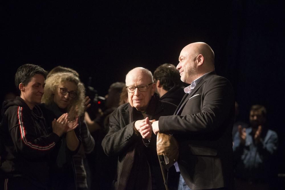 Premios Princesa de Asturias: Encuentro de Peter Brook con los estudiantes de la Escuelas de Arte Dramático