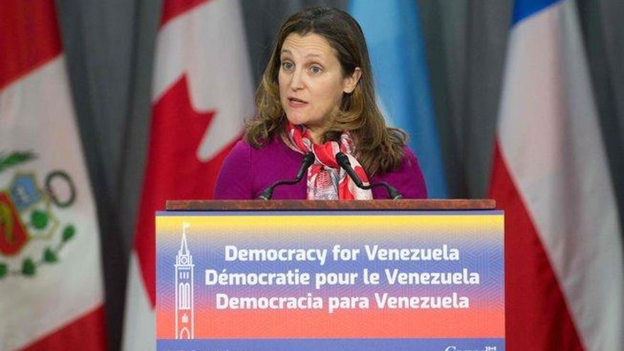 Canadá suspende sus operaciones diplomáticas en Venezuela