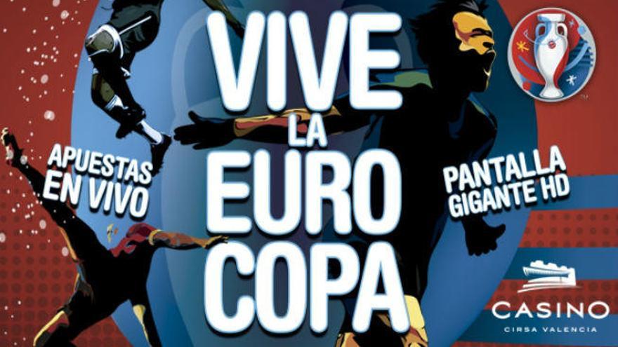 Vive la Eurocopa 2016 en Casino Cirsa Valencia