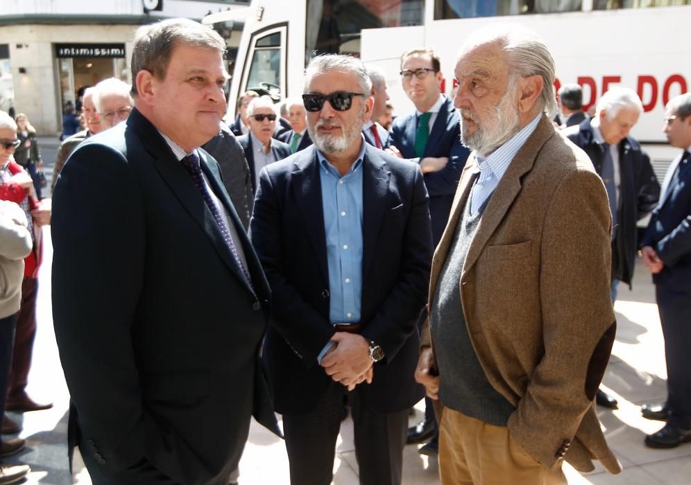 Funeral por Luis Fernández Villa, padre de Pedro Luis Fernández, presidente de la FADE