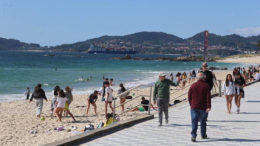 Un subidón térmico adelantará el verano en el sur de Galicia