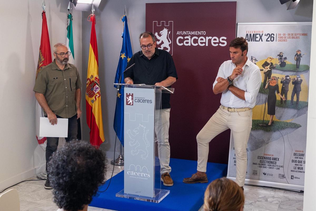 Galería | Presentación de la 18ª edición de Escenario AMEX de Cáceres