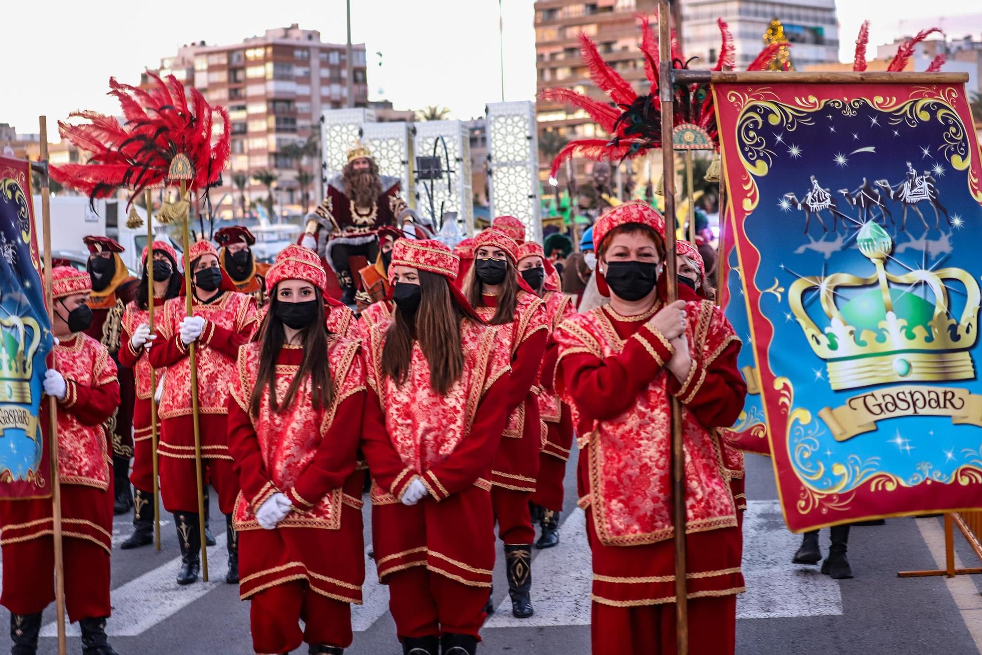 Los Reyes Magos desembarcan en Torrevieja