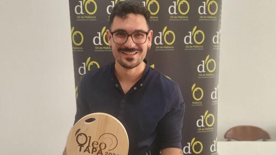 El chef Edgar Rodríguez, de Can Simoneta, gana el concurso Oleotapa