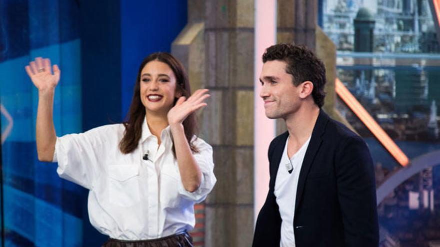 María Pedraza y Jaime Lorente, en &#039;El Hormiguero&#039;