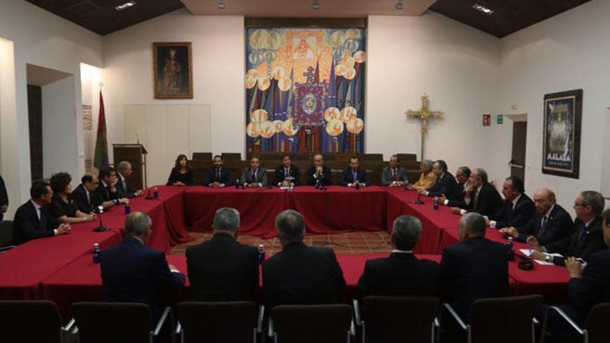 Málaga acoge desde este pasado viernes el quinto encuentro de los presidentes de los Consejos, Agrupaciones y Federaciones de Hermandades y Cofradías de Semana Santa de Andalucía.