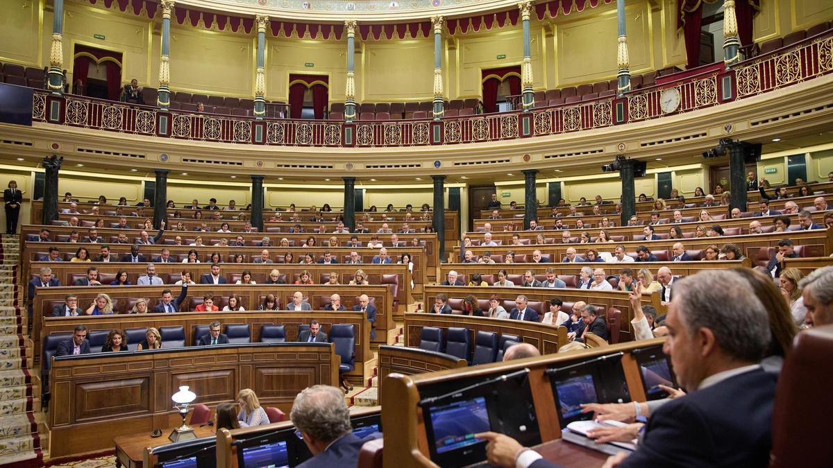 Pleno del Congreso de los Diputados.