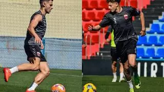 Simo y Quintana, con dudas sobre su futuro en el Eldense