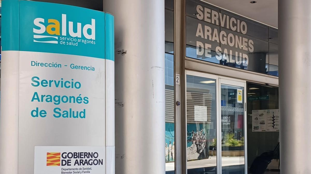 Imagen de las dependencias del Servicio Aragonés de Salud.