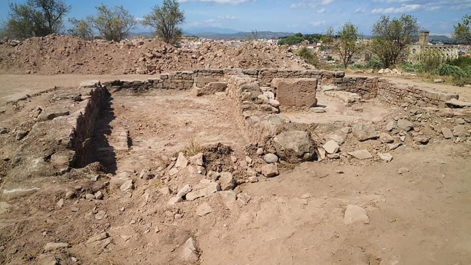 Restes arqueològiques trobades als plans de Santa Caterina