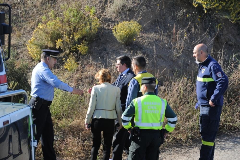 Grave accidente en la autovía Lorca-Águilas