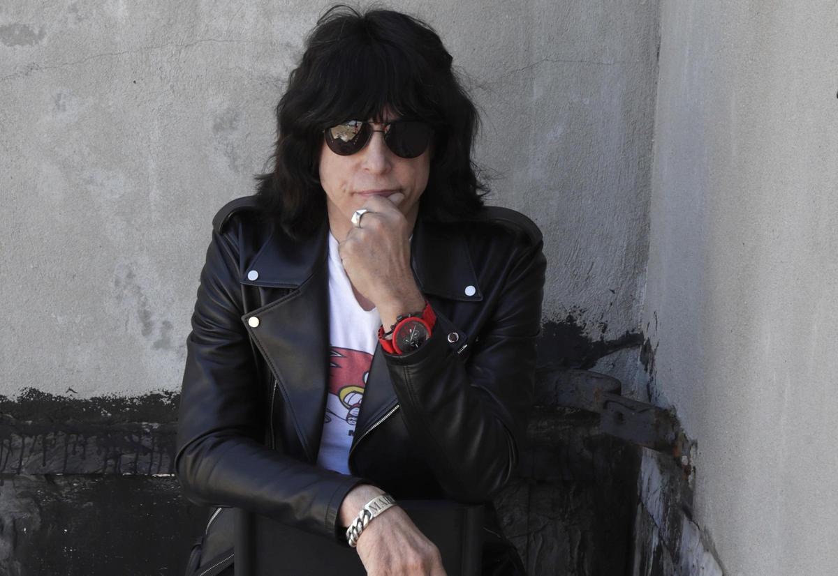 El baterista Marky Ramone es el único miembro que más años estuvo en activo en la mítica banda